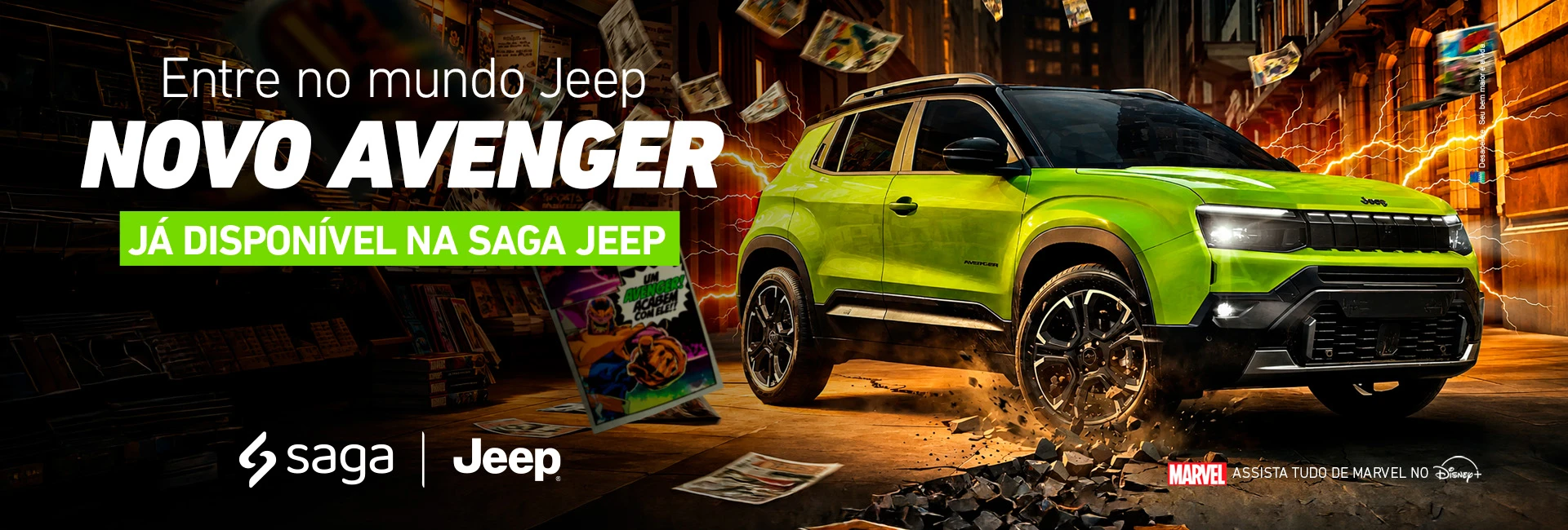 JEEP AVENGER - BANNER DESKTOP
